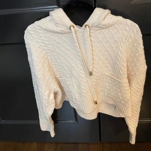 Zara Cropped Cardigan Sweater